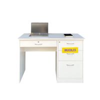 Escritorio Ejecutivo 120 cm ASES color Blanco