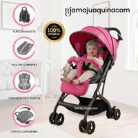Coche de Paseo Maleta Power Kids Palermo Rosado