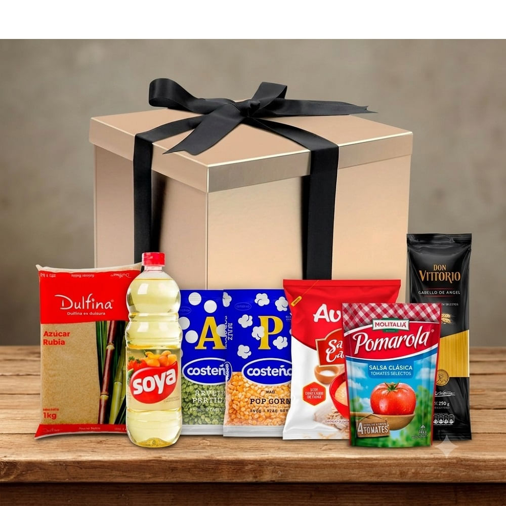 Canastas de Viveres Box de Productos Surtidos