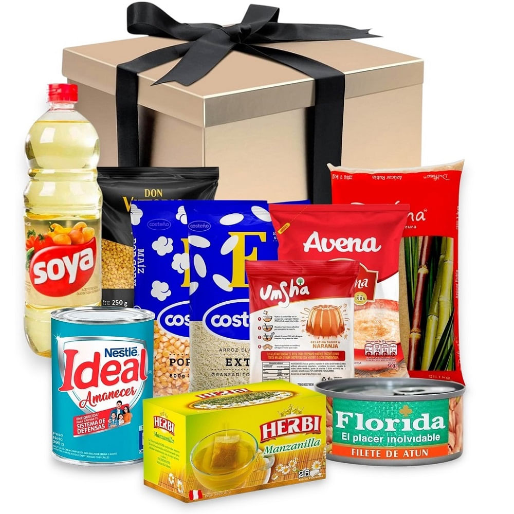 Canastas de Viveres Box de Productos Surtidos
