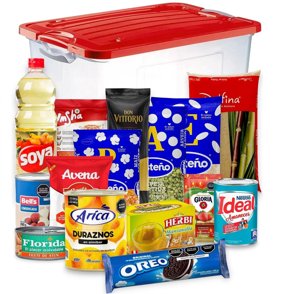 Canastas de Viveres Box de Productos Surtidos