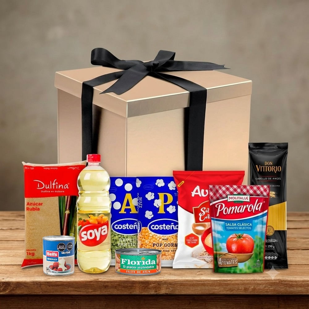 Canastas de Viveres Box de Productos Surtidos