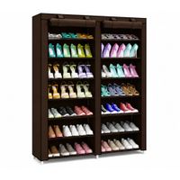 Organizador Zapatero 7 Niveles Doble Puerta Multifuncional Hogar Gran Capacidad Dormitorio A7390
