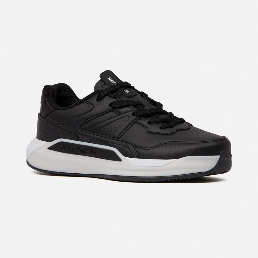 Zapatilla New Athletic Tennis 040-0201 para Hombre 41 Negro