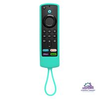 Funda Protectora Para Control Amazon Fire Tv Stick - Turquesa