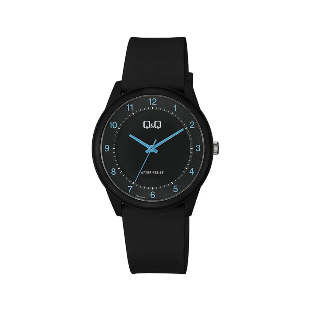 Reloj QyQ Hombre Color Negro Acuático y Deportivo Resistente al Agua Ideal para Regalar