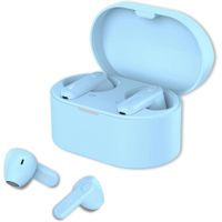 Audífonos Inalámbricos Philips TAT1138 Bluetooth 5.3 con Micrófono IA e IPX4 Celeste