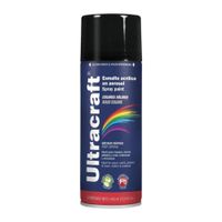Pintura En Spray Negro Mate Ultracraf - 40034