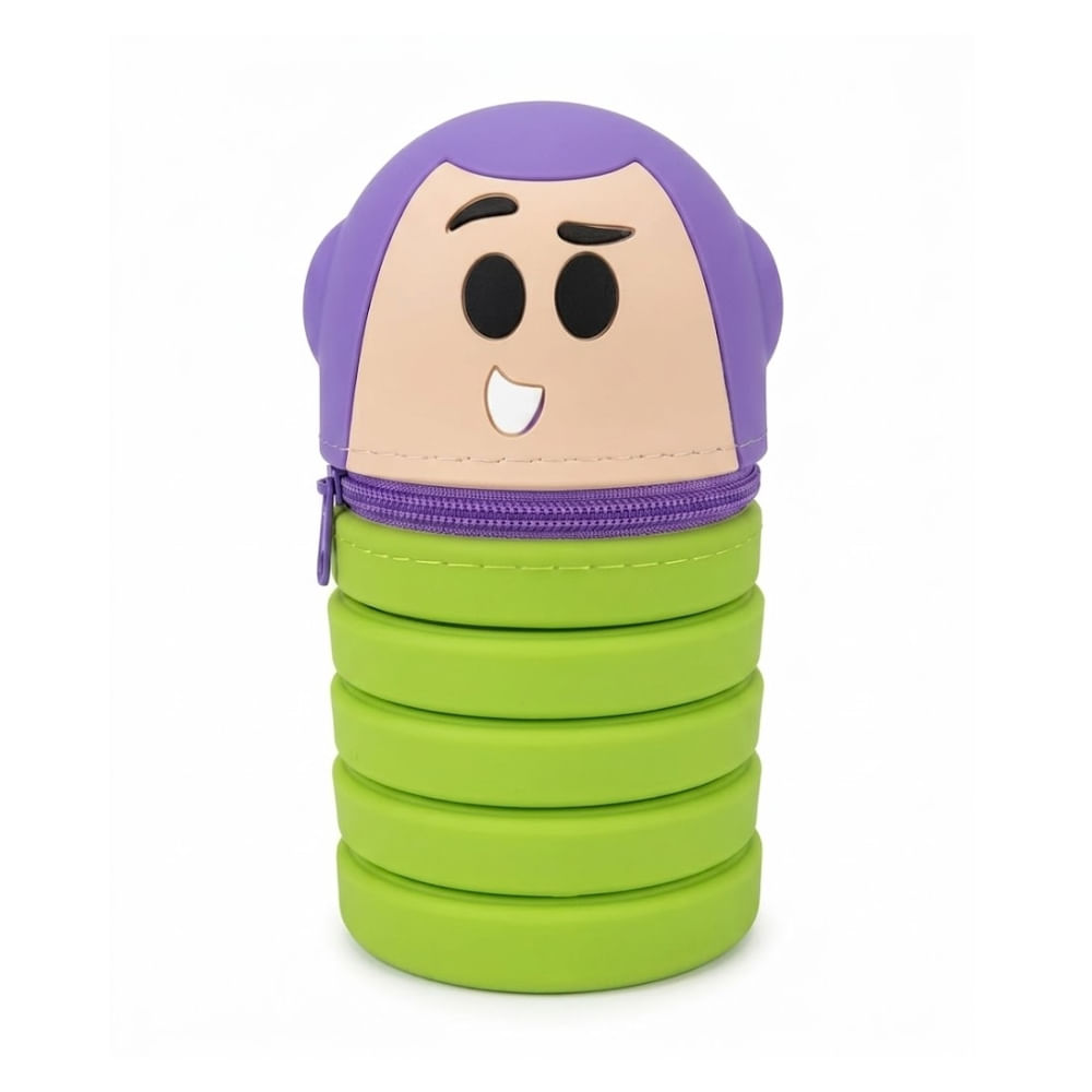 Cartuchera de Silicona Plegable de Buzz Lightyear