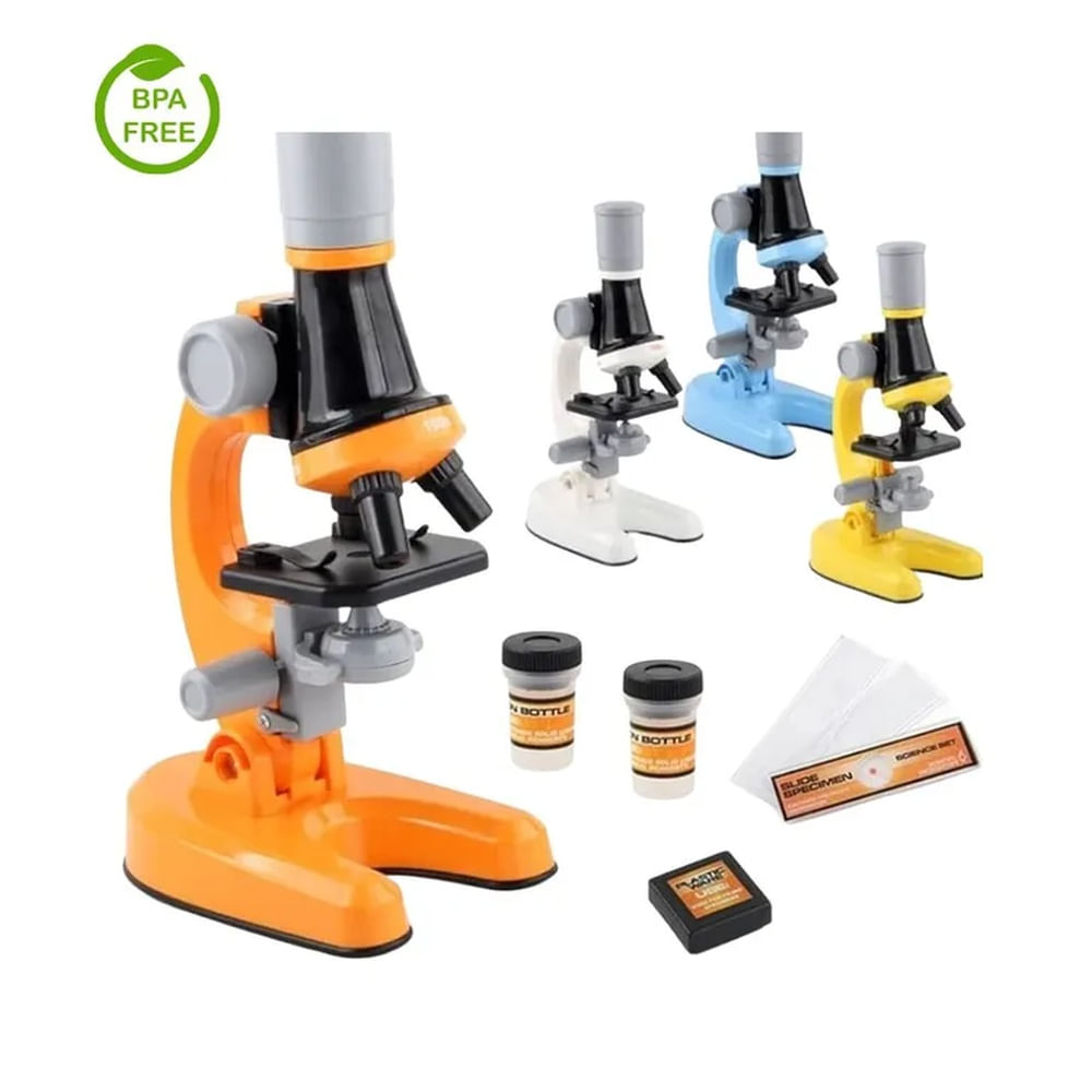 Microscopio Cientifico Para Niños Multicolor