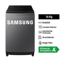 Lavadora Samsung 16Kg Digital Inverter WA16CG6441BDPE - Gris