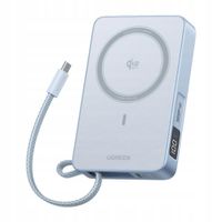 Power bank UGREEN 10000mha carga inalámbrica certificada Qi2 de 25 W