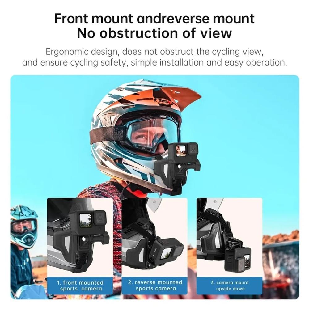 Arnés de Casco Integral  para Gopro