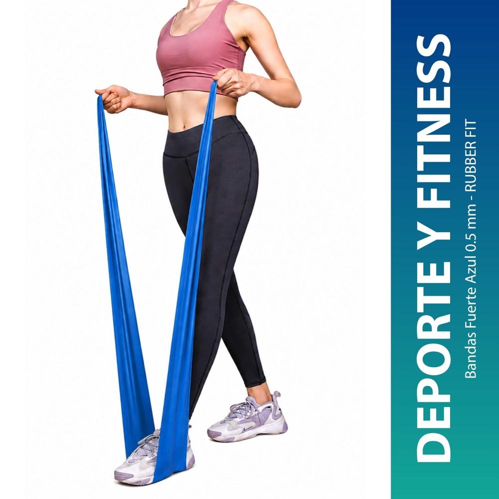 Bandas Fuerte Azul 0.5 mm - RUBBER FIT