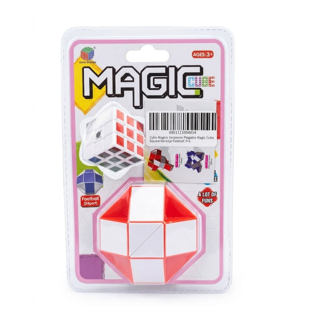 Juguete Cubo Magico Serpiente Plegable Magic Cube