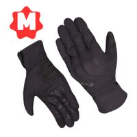 Guantes para Motociclista LS2 Negro con Protección en Nudillos Talla M