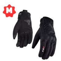 Guantes para Motociclista LS2 Negro para Hombre con Proteccion en Nudillos Talla M