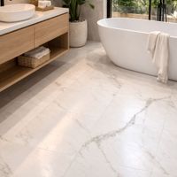 Piso Cerámico Marmolizado Calacatta Andino 45x45cm 2.23m2 Celima - Calidad Comercial