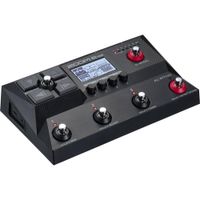 Zoom B2 Four Pedal de Amplificador y Emulador de Efectos para Bajo Eléctrico, 104 Efectos