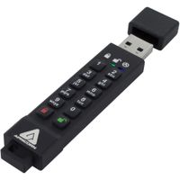 Apricorn Aegis Secure Key 3z 64GB USB 3.1 Gen 1 - Encriptado AES-XTS 256-bit, FIPS 140-2 N