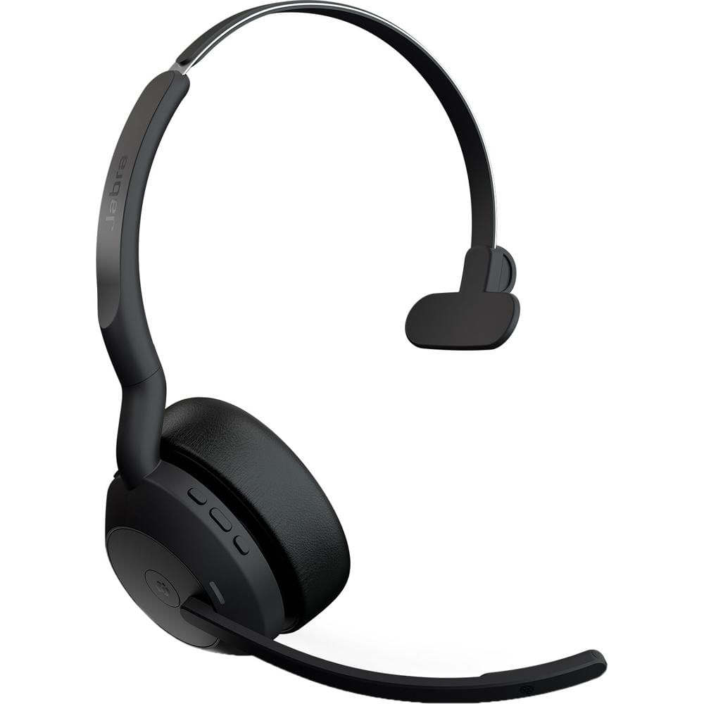 Jabra Evolve2 55 Headset Mono Link380a USB-A con Cancelación Activa de Ruido, Conexión B