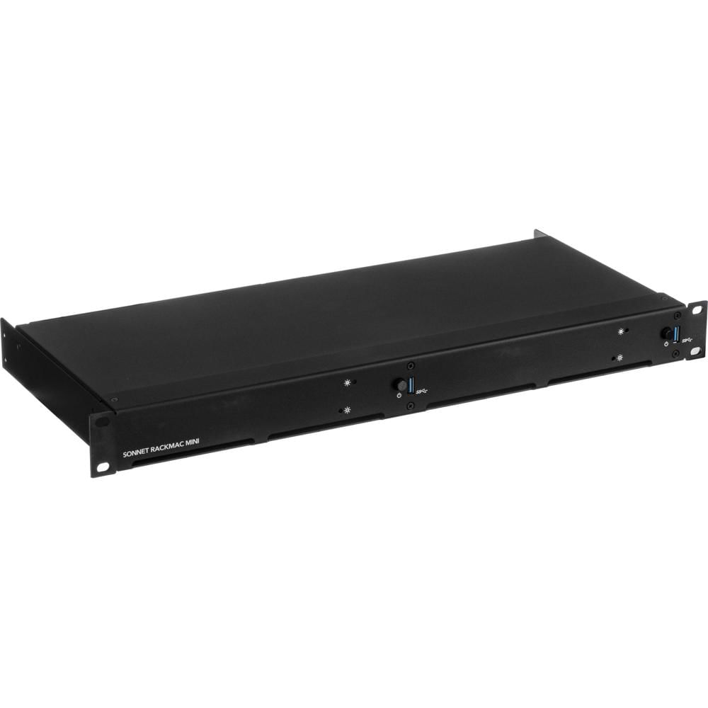 Sonnet RackMac mini Rackmount Enclosure 1U para 2 Mac minis (2011-2020) - Soporte para Int