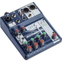 Soundcraft Notepad-5 Consola de Mezcla Analógica de 5 Canales con Interfaz USB 2x2, Entra