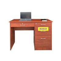 Escritorio Ejecutivo 120 cm ASES color Cedro