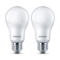 Pack 2 Focos LED 8W Luz Blanca Philips EcoHome E27 6500K