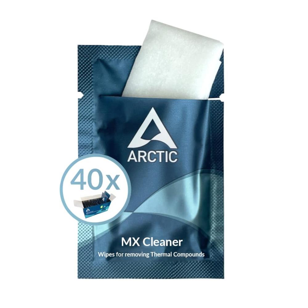 Paños Toallitas limpiadoras de pasta termica MX CLEANER ARCTIC 40 pcs