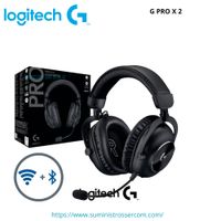 AUDIFONO C MICROF. LOGITECH G PRO X 2 LIGHTSPEED WIRELESS BT 3.5 MM BLACK