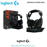 AUDIFONO CMICROF. LOGITECH G ASTRO A50 X LIGHTSPEED BT PS5 PC XBOX BASE BLACK