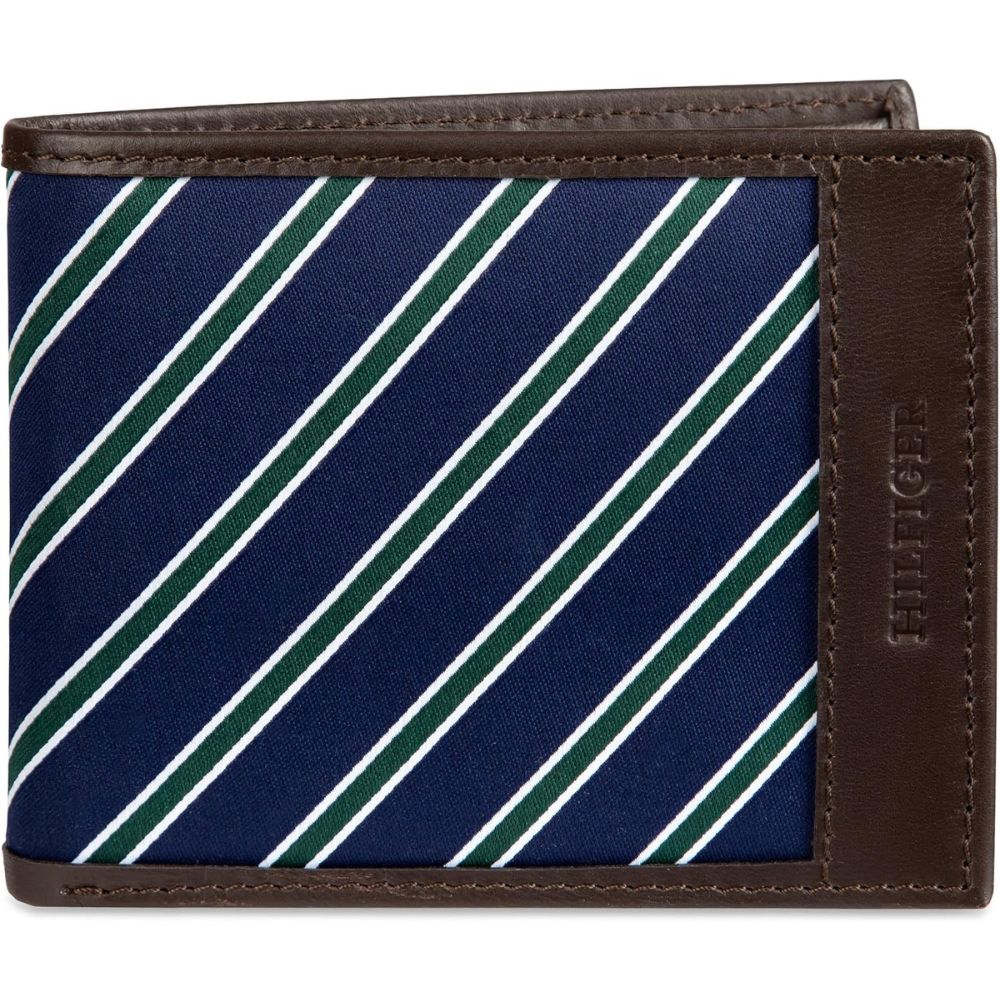 Billetera TOMMY HILFIGER Tarjetero Removible - Marrón