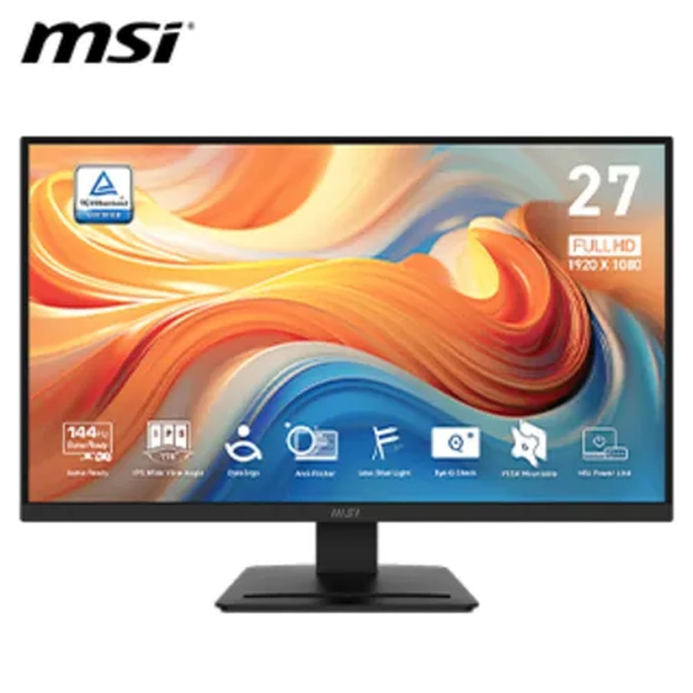 Monitor MSI PRO MP273L E14 27” FHD IPS 144Hz HDMI VGA