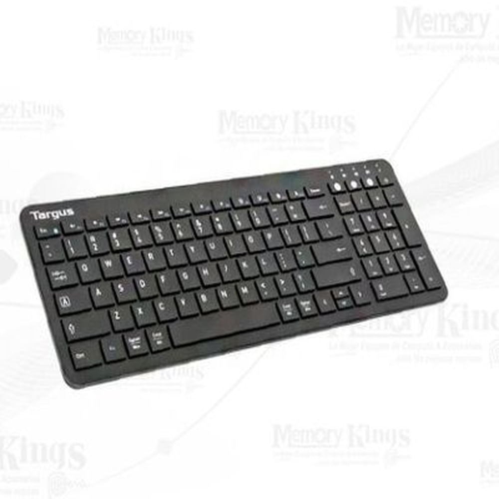 Teclado Inalámbrico Bluetooth Targus AKB863ES Antimicrobial Color Negro