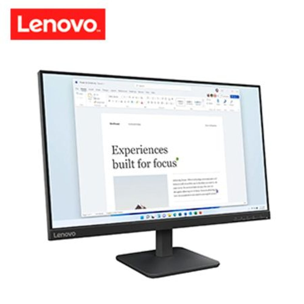 Monitor Plano Lenovo L24-4e,23.8 1920 x 1080 WLED FHD IPS, HDMI, VGA