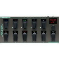 Nektar PACER Controlador MIDI de Pedal con Integración DAW, 10 Footswitches RGB, 24 Prese