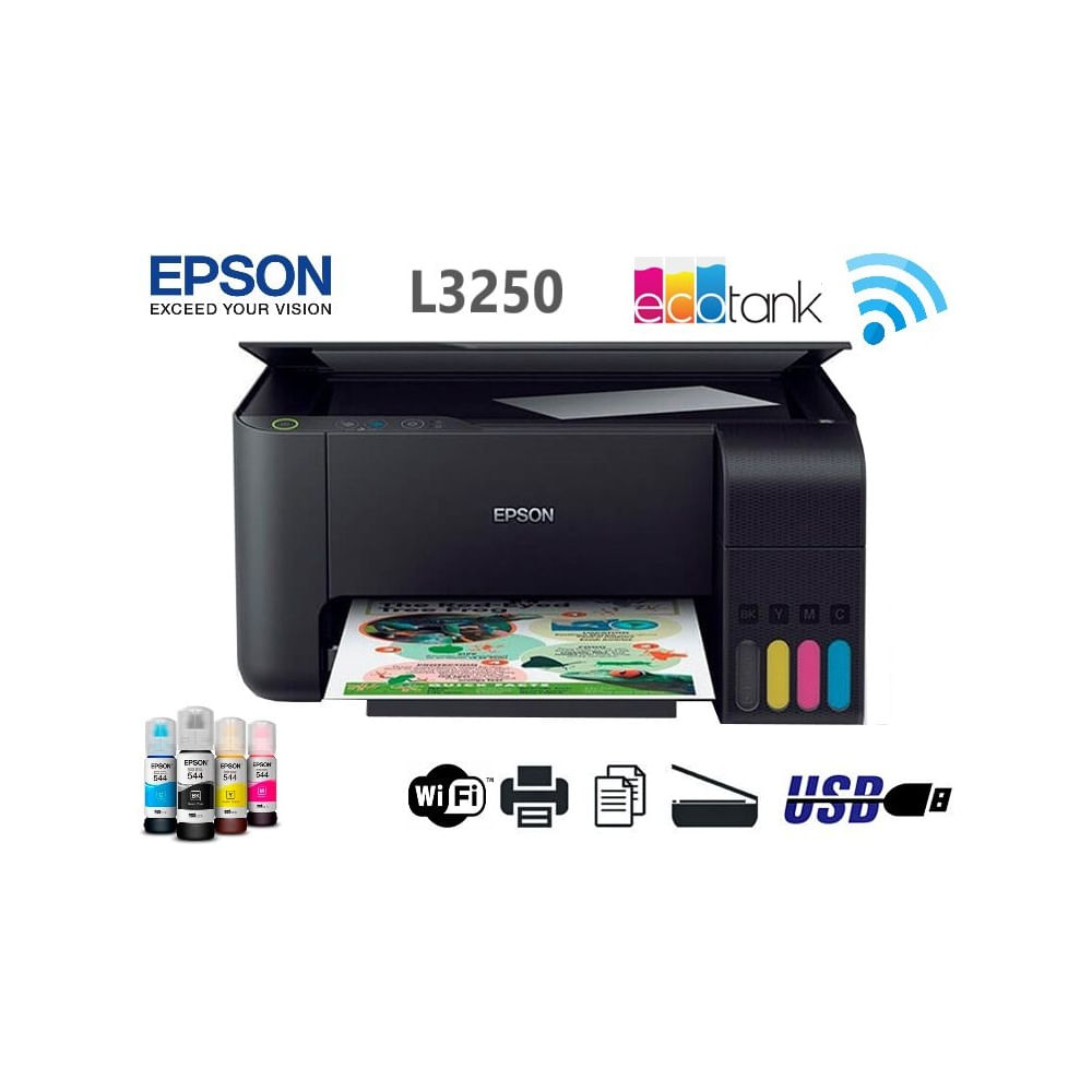 Impresora Multifuncional Epson EcoTank L3250 WiFi