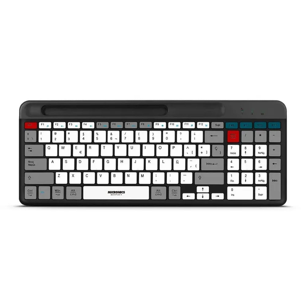Teclado Micronics Quantum K600-3m Inalambrico