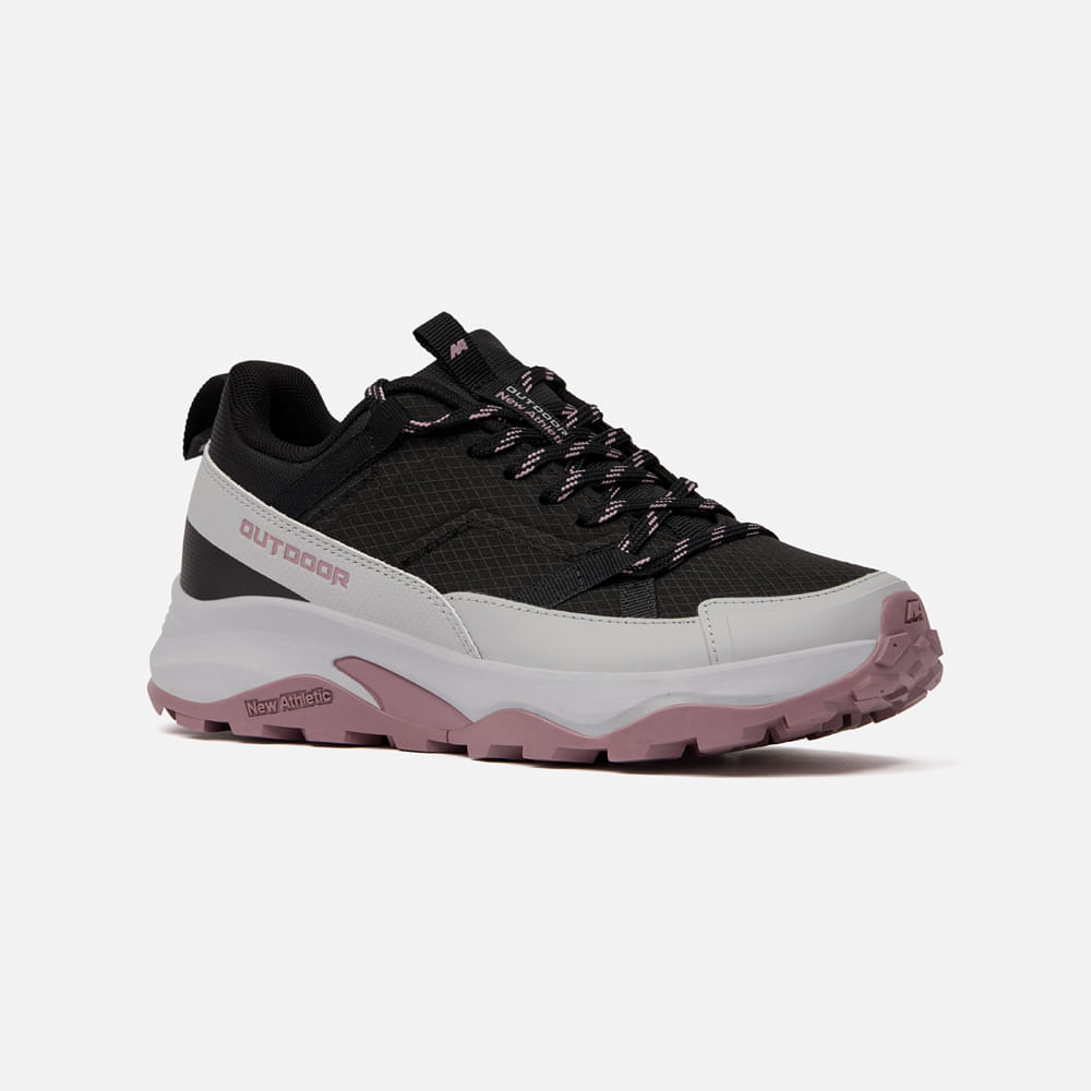 Zapatilla New Athletic Outdoor GeoGrip 149-0204 para Mujer 36 Negro