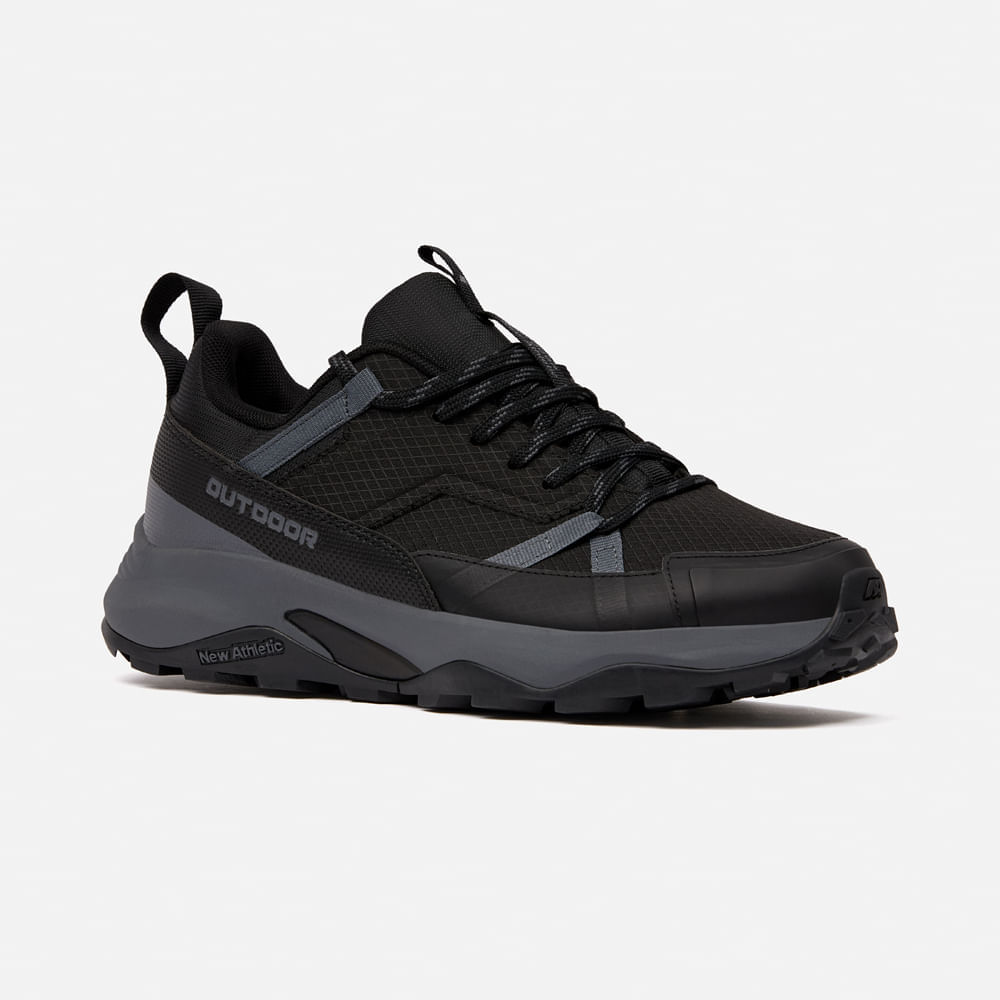 Zapatilla New Athletic Outdoor GeoGrip 149-0203 para Hombre 39 Negro