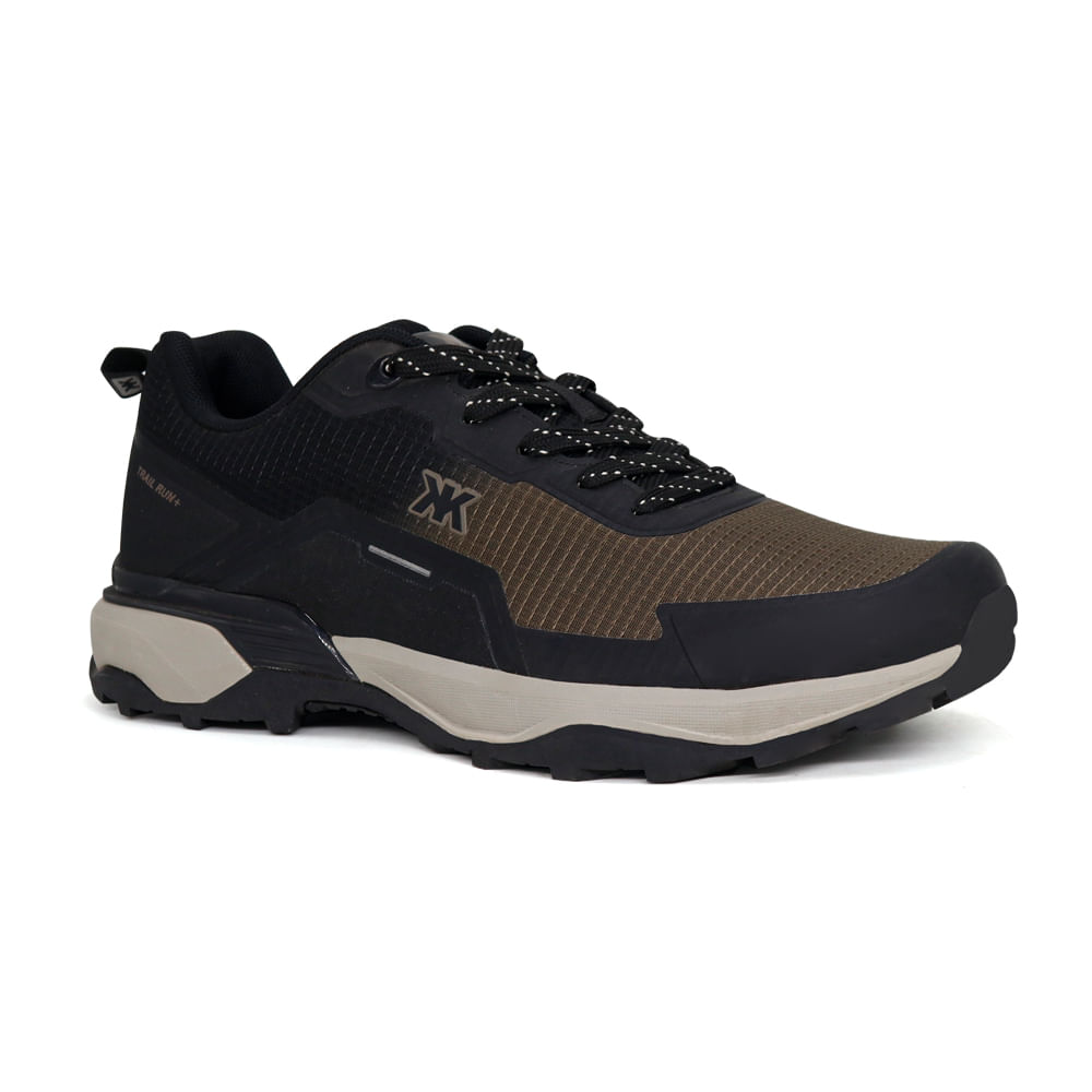 Zapatillas Outdoor Hombre Kaida 1777-H26Q2 MARRON/NEGRO 41