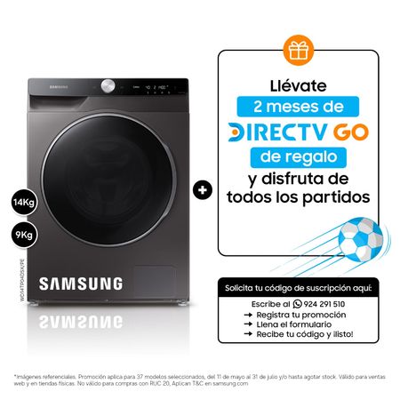 Lavaseca AI Control con QuickDrive 14kg / 9kg WD14TP04DSX/PE