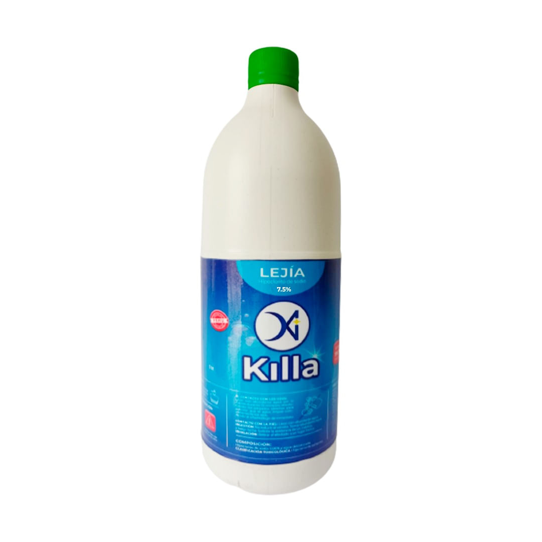 Lejia Industrial al 7 5 porciento de Litro Killa