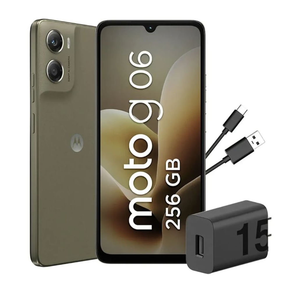 MOTOROLA G06 4RAM 256GB PANTONE LAUREL OAK CAFE REGISTRADO