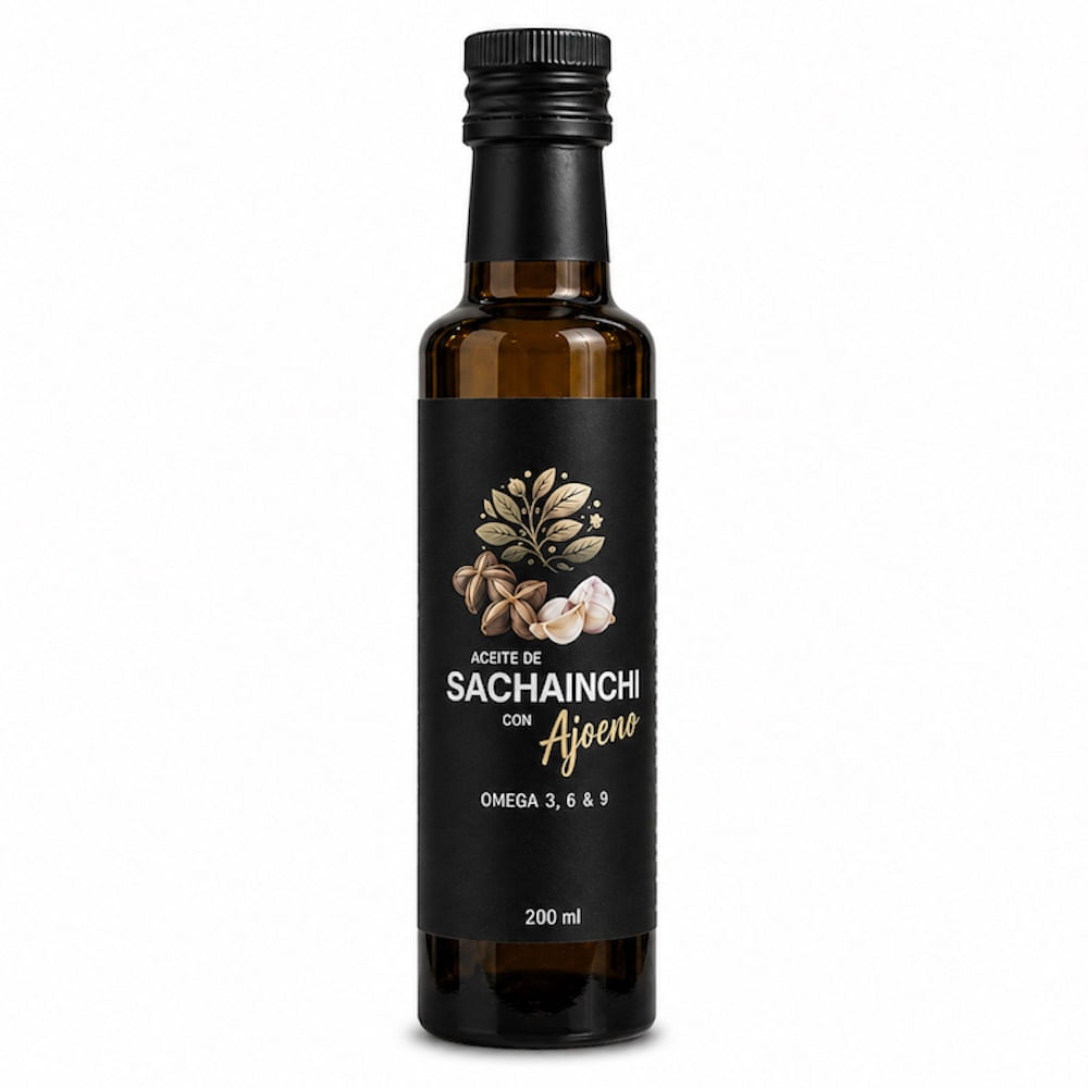 Aceite de Sacha Inchi con Ajoeno
