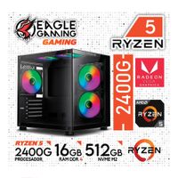 COMPUTADORA PC RYZEN 5 2400G RAM 16GB - SSD 5000GB - GRAFICA VEGA 11 2GB