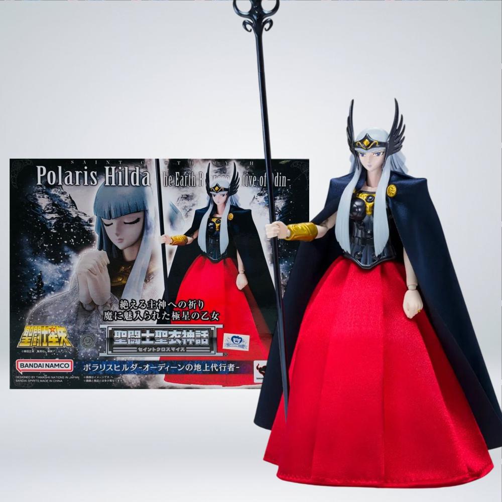 FIGURA POLARIS HILDA THE EARTH REPRESENTATIVE OF ODIN SAINT SEIYA MYTH CLOTH - BANDAI