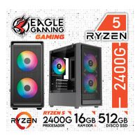 COMPUTADORA PC RYZEN 5 2400G RAM 16GB - SSD 512GB