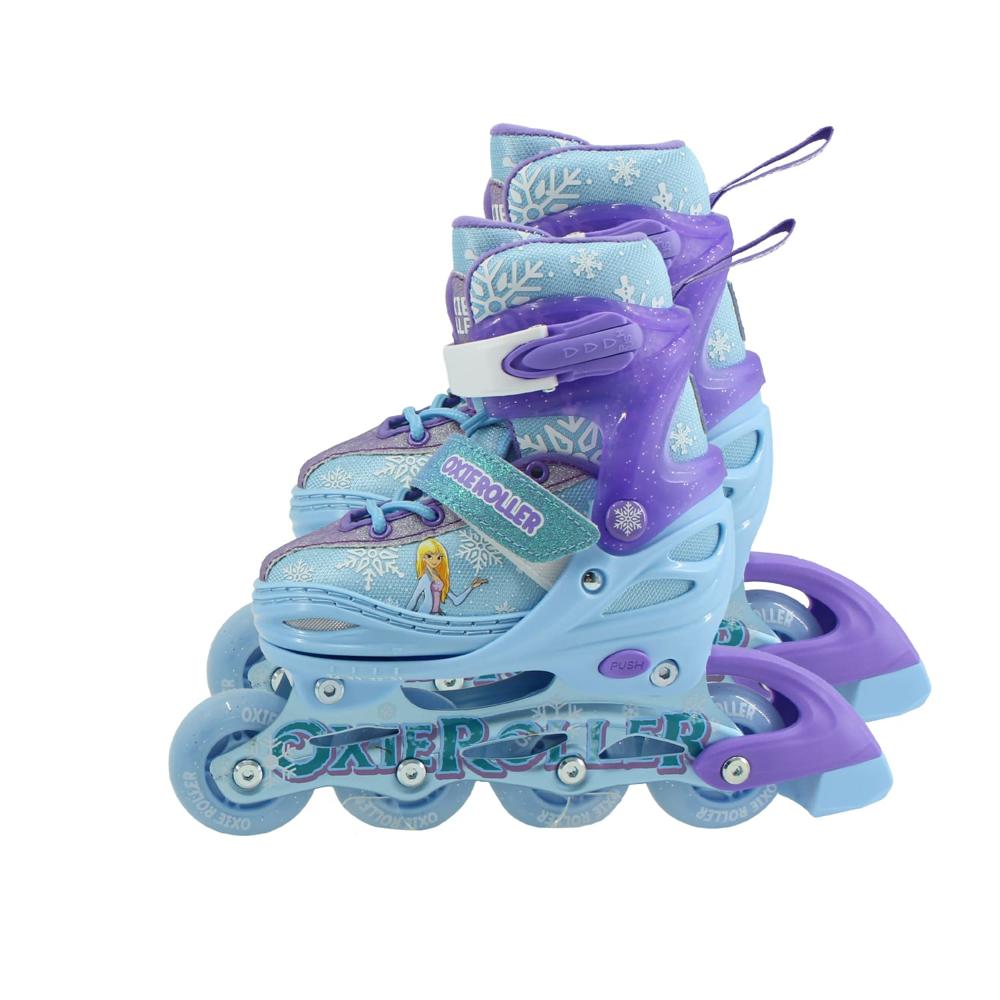 Patines lineal oxie roller ajustable S 31-34 oxie pro turquesa